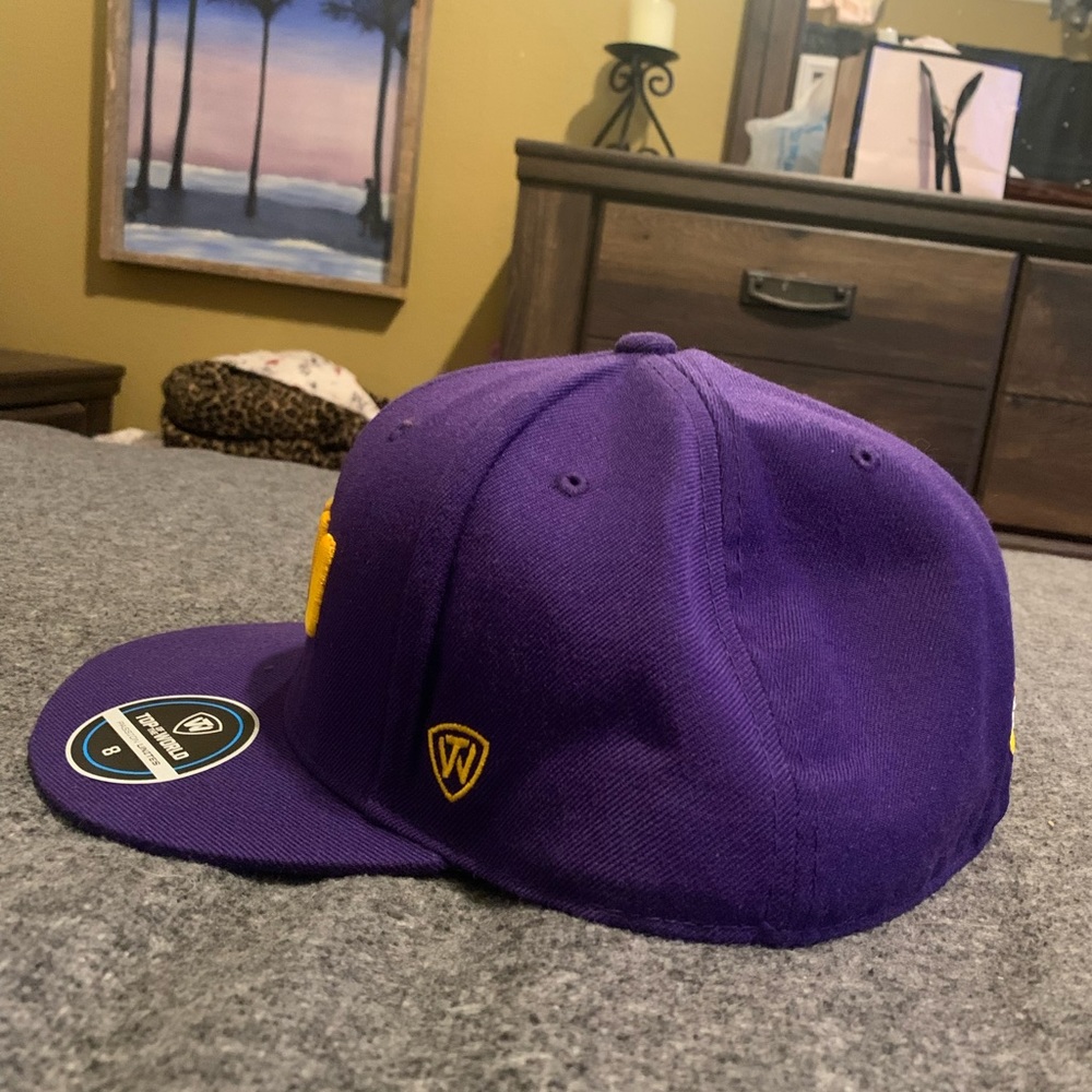 LSU fitted hat